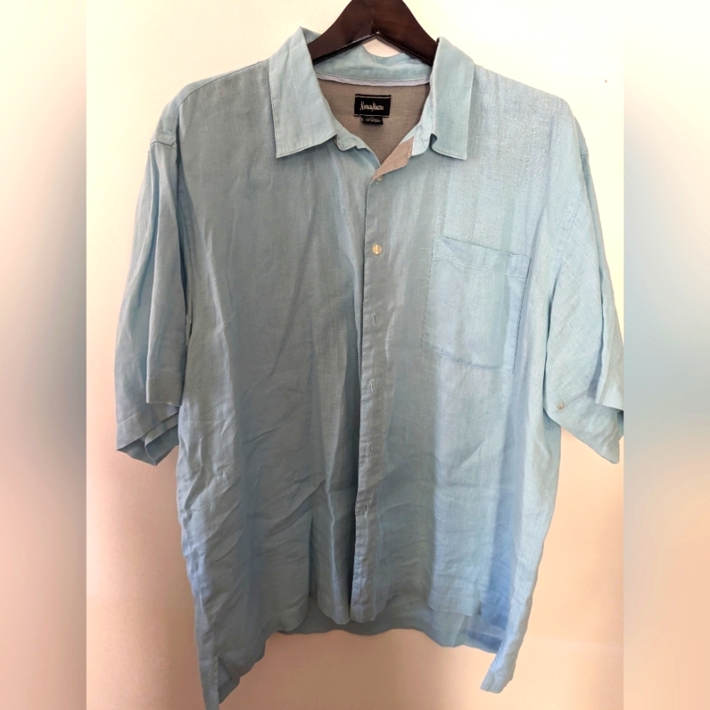Neiman Marcus linen shirt